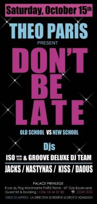 Don’t Be Late! Special Djs Battle by Theo Paris