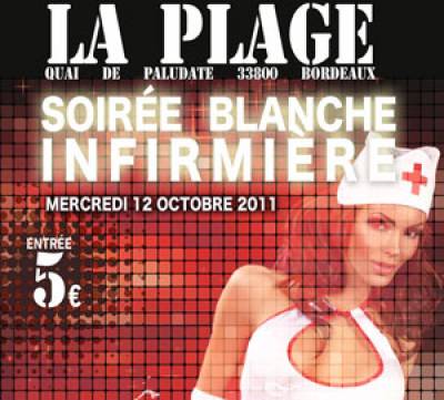 Soirée blanche infirmière