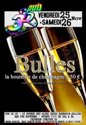 Bulles Party !!! Champagne à 50€