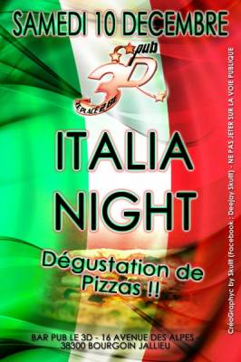 Italia Night au pub le 3D