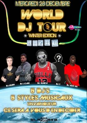 ★★ WORLD DJ TOUR ★★ ⓌⒾⓃ&#9