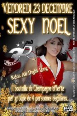 Sexy Noël @ pub le 3D