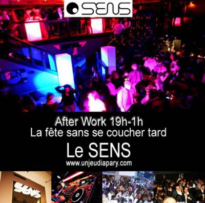 AFTER WORK @ SENS 75008