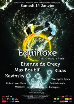 Equinoxe Gala Centrale Paris