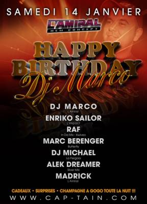 MARCO BIRTHDAY