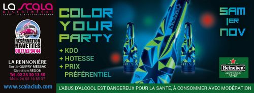 Color your party @ la Scala
