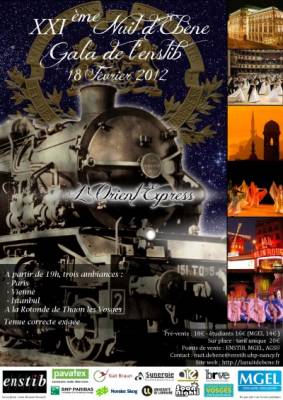 21e Nuit d’Ebene, Gala de l’enstib