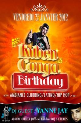 RUBEN CONGA BIRTHDAY