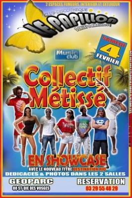 Le collectif Métissé en Live