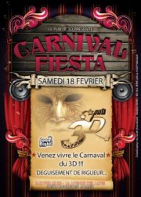 Soirée « Carnaval Fiesta » @ pub le 3D