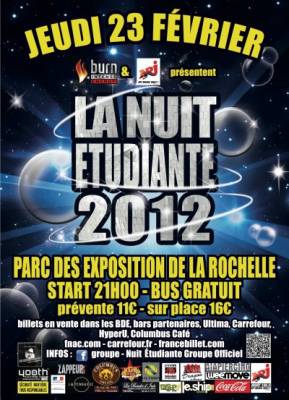 La Nuit étudiante 2012