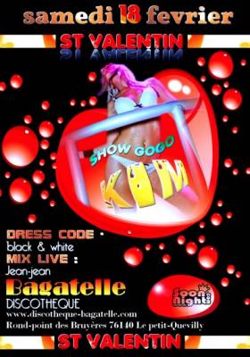 Soirée St valentin SHOW GOGO