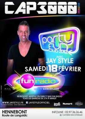 Party Fun Club 2012 avec JayStyle