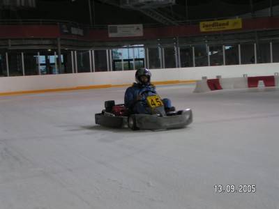 KARTING SUR GLACE