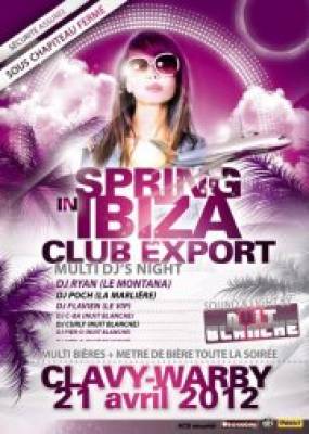 Spring In Ibiza Club Export @ Clavy-Warby
