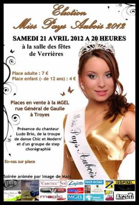 Election Miss Pays Aubois 2012