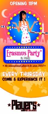 Erasmus Party in Paris @ PLAYERS