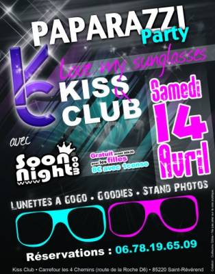 PAPARAZZI PARTY #3 “ LOVE MY SUNGLASSES”