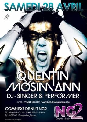 Quentin Mosimann en show live !