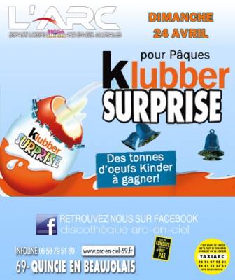 Klubber Surprise, soirée Kinder