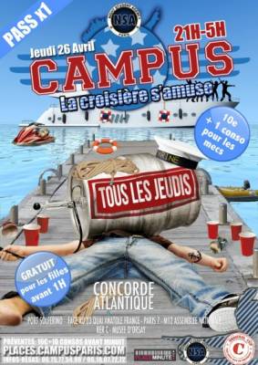 CAMPUS – La Croisière s’amuse
