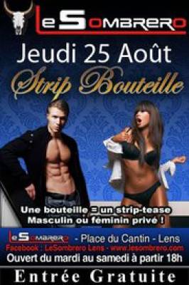 soirée strip  bouteille
