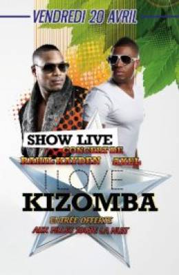 I ♥ KIZOMBA – AXEL TONY & RAHIL KAYDEN ☆ Ven 20 Avril ☆ LOKOMIA CL