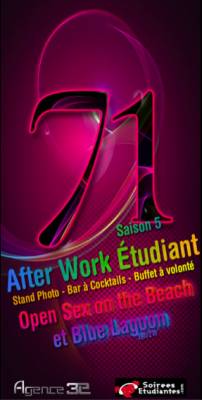AFTER WORK ETUDIANT | LES JEUDIS DU BONHEUR |