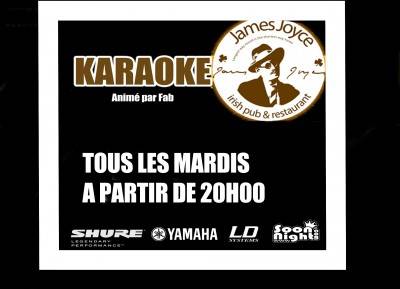 KARAOKE @ JAMES JOYCE PUB (Troyes)