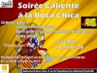 Soirée Caliente à la Boca Chica