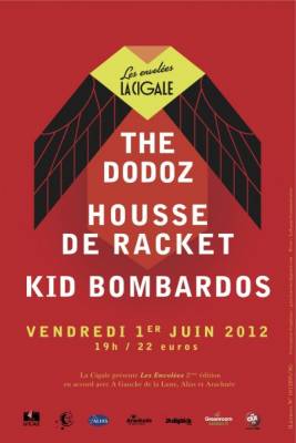 Les Envolées #2 avec HOUSSE DE RACKET / THE DODOZ / KID BOMBARDOS