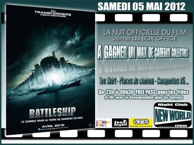 Nuit officielle du film BATTLESHIP