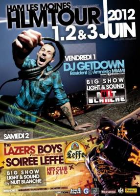 DJ GetDown en Mix Live @ HLM Tour 2012