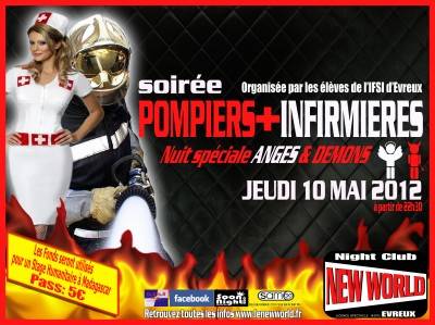 SOIREE POMPIERS & INFIRMIERES