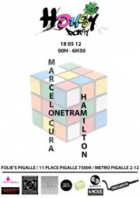 HOUSY PARTY – DEE FALKO / HAMILTON / MARCELO CURA / ONETRAM