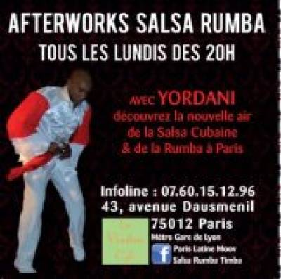 Afterworks Salsa Rumba avec Yordani lozano