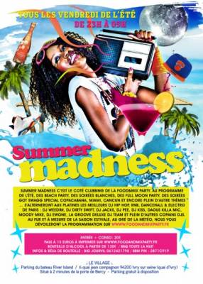 SUMMER MADNESS Ton rendez vous musical & estival