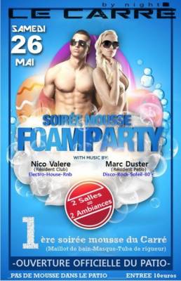 SOIREE MOUSSE – FOAMPARTY