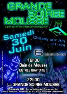 La GRANDE SOIREE MOUSSE de CHAZEY