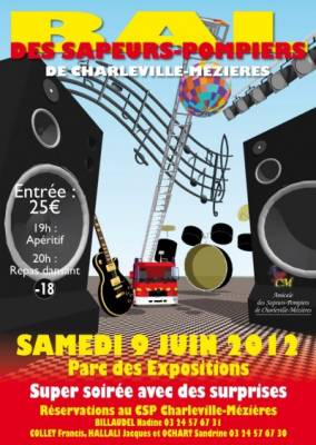 BAL DES SAPEURS POMPIERS DE CHARLEVILLE MEZIERES