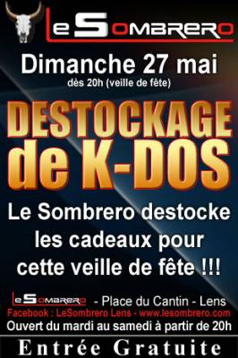 Destockage de K-Dos