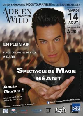 Adrien Wild en Show Magique