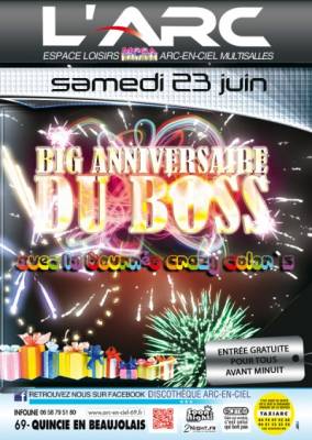 BIG ANNIVERSAIRE DU BOSS