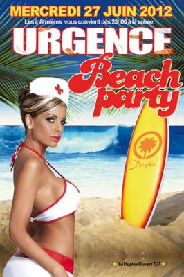 URGENCE spéciale BEACH PARTY