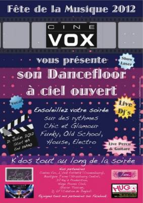 Dancefloor Exterieur @ Ciné Vox