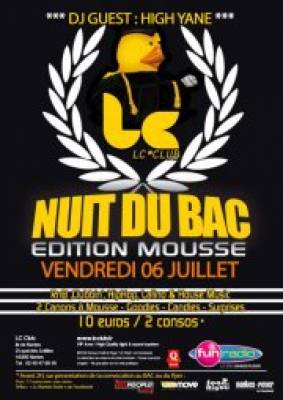 Nuit du BAC 2012 sous la MOUSSE @ Lc Club Nantes V.06.07.12