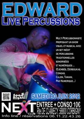 EDWARD Live Percussions