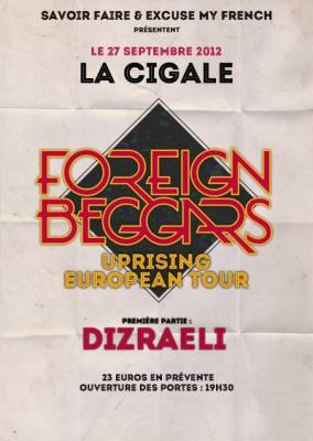 FOREIGN BEGGARS en concert
