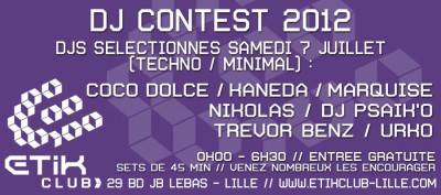 Dj contest 2012
