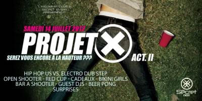 PROJET X 2ème Edition